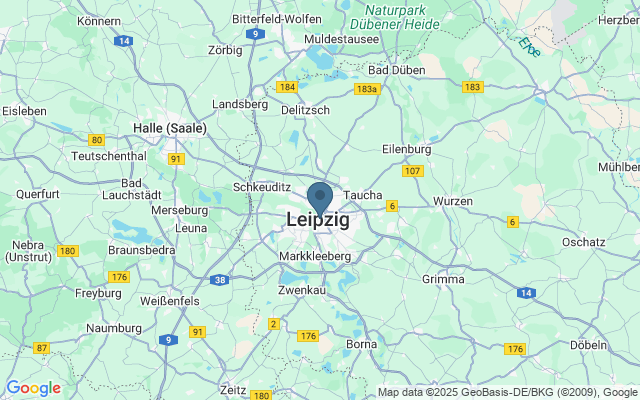 Kaart met locatie Augustusplatz